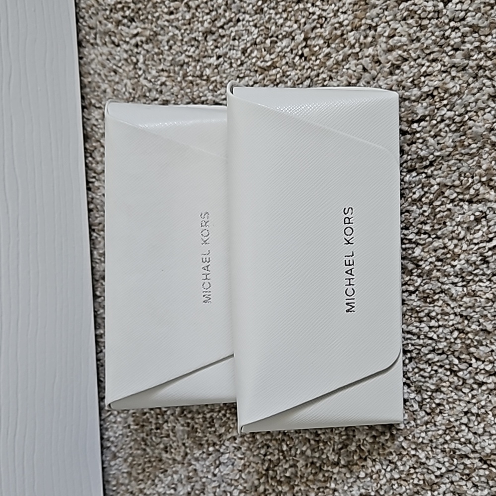 Set of 2 Michael Kors Sunglasses cases